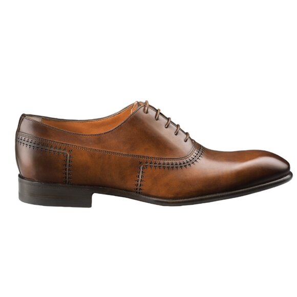 Santoni Emanuel Plain Toe Oxford Tan main image 8